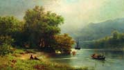 landscape with fishermen